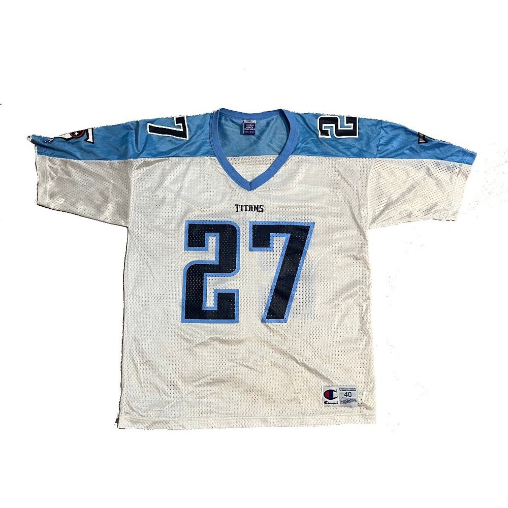 Vintage Champion Eddie George Tennessee Titans NFL Jersey #27 Size M